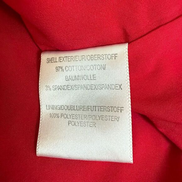 Belle BADGLEY MISCHKA Ikat Sheath Dress, Orange Pink Multi-color size 10 cotton - Picture 11 of 11